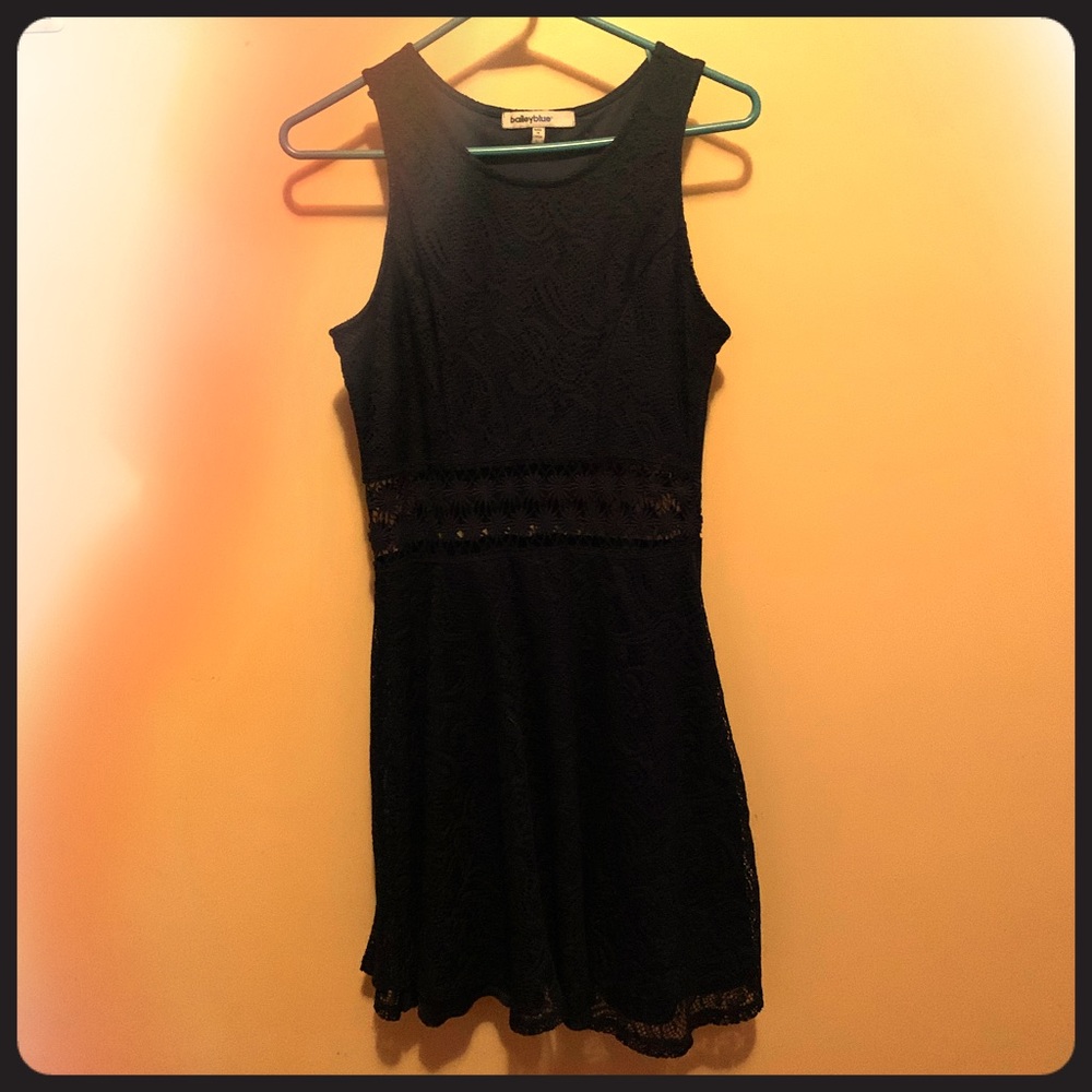 Navy blue dress